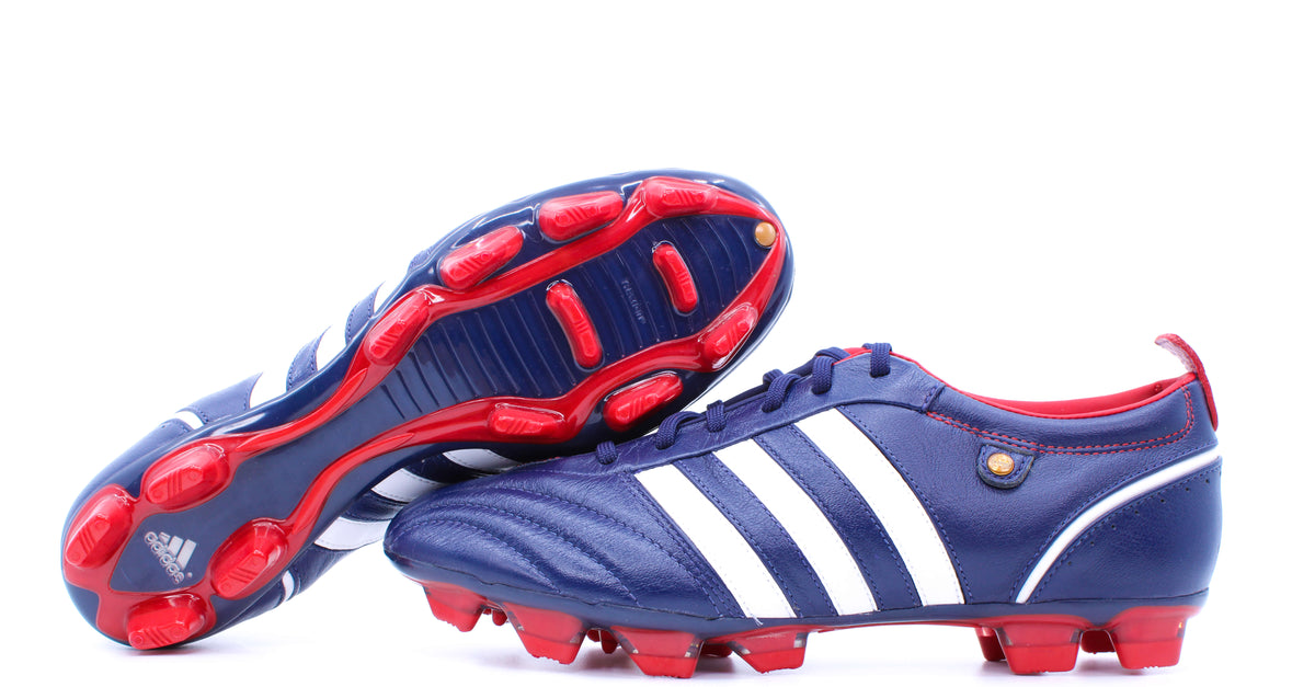 Adidas Adipure 1 TRX FG New Navy Running White University Red 011817 Retro Soccer Cleats