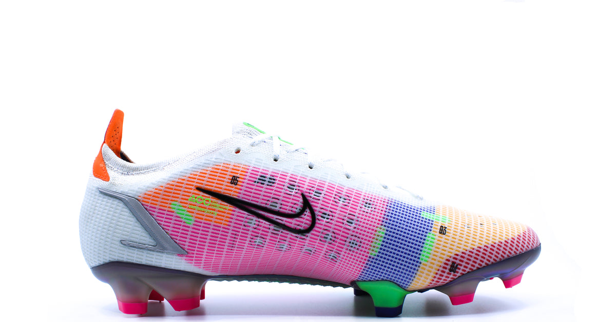 Lower Price Nike Mercurial Vapor 14 Elite Turf Dragonfly - White/Silver/Pink