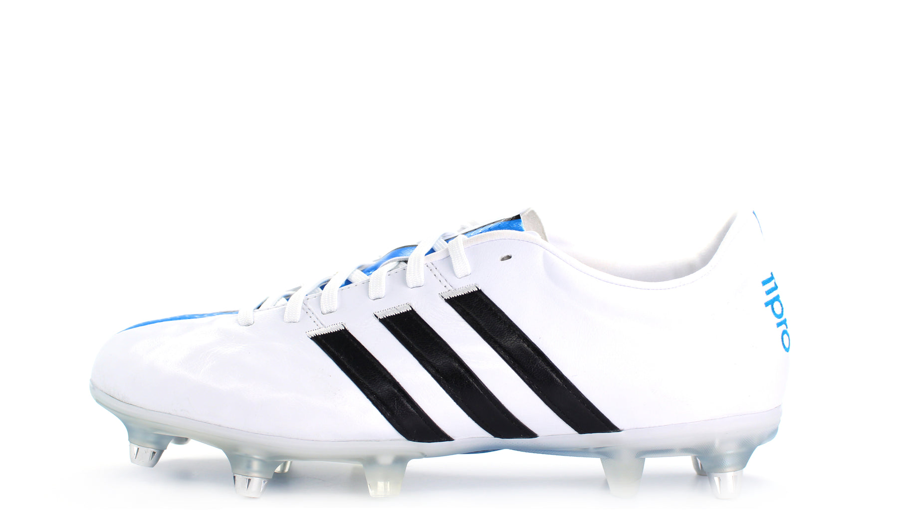 conversión Hacia abajo Empresario Adidas Adipure 11pro XTRX SG White/Core Black/Solar Blue (B40830) – Retro  Soccer Cleats