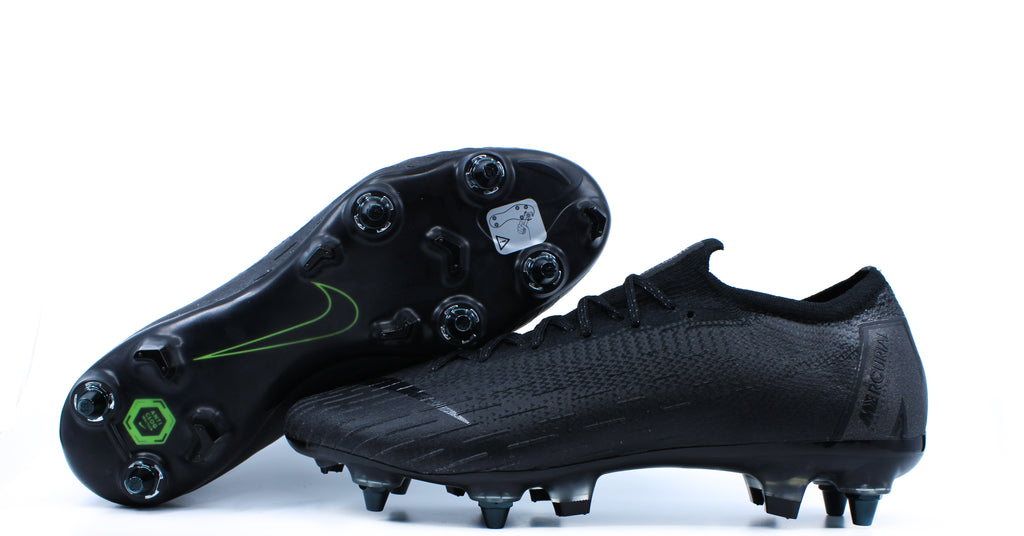 Nike Mercurial Vapor 12 SG-Pro AC Black/Black (AH7381-001) – Retro Soccer  Cleats